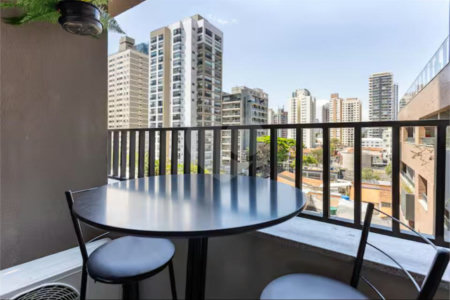 Apartamento à venda com 1 quarto em Vila Cordeiro, São Paulo, SP