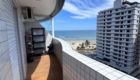 Apartamento com 2 dormitórios à venda, 105 m² por R$ 650.000,00 - Tupi - Praia Grande/SP