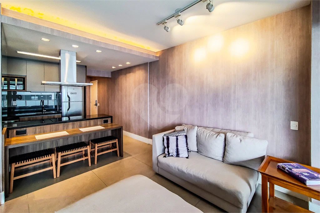 Apartamento totalmente mobiliado com ar-condicionado localizado no coração do Brooklin!!!