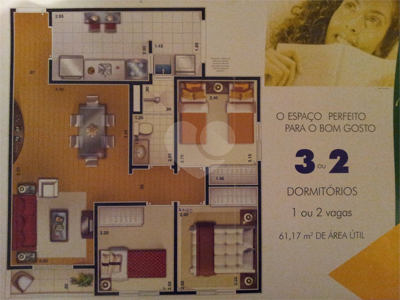 Apartamento à venda com 3 quartos em Vila Antonieta, São Paulo, SP