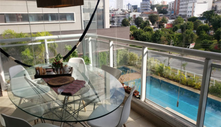 Flat à venda com 2 quartos, sendo 1 suíte,  no Centro, São Bernardo do Campo, SP