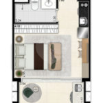 Apartamento à venda ou para alugar com 1 suíte em Vila Clementino, São Paulo, SP