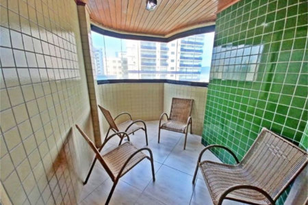 Apartamento Residencial à venda, Vila Guilhermina, Praia Grande - AP0254.