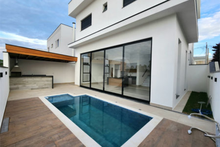 Casa à venda com 3 suítes no condomínio Residencial Central Parque, Salto - SP