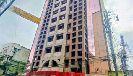 Sala Comercial para locação, Vila Nova, Santos - SA0073.
