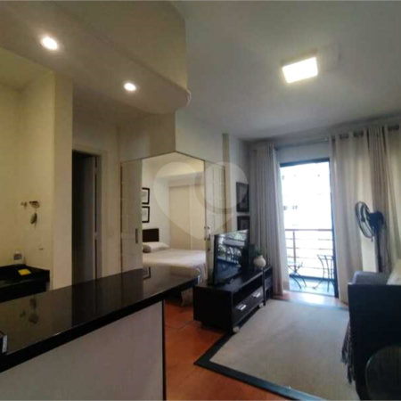 Flat à venda com 1 quarto em Moema, São Paulo, SP