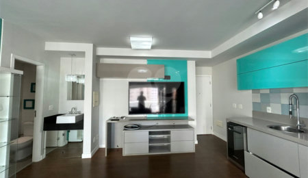 Apartamento para alugar com 1 suíte em Brooklin, São Paulo, SP