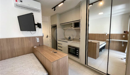 Studio à venda com 1 quarto em Moema, São Paulo, SP