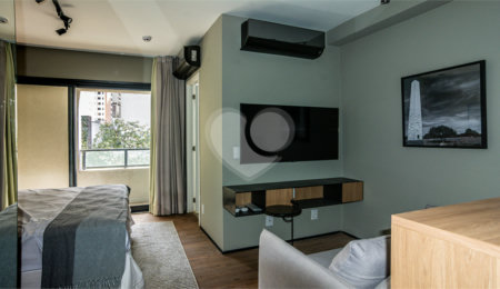 Apartamento à venda com 1 quarto em Jardim América, São Paulo, SP