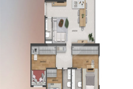 Apartamento à venda com 3 suítes no Centro, Indaiatuba, SP