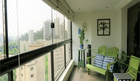 Apartamento à venda com 4 quartos, sendo 3 suítes,  em Jardim Monte Kemel, São Paulo, SP