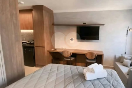 Apartamento à venda com 1 quarto em Indianópolis, São Paulo, SP