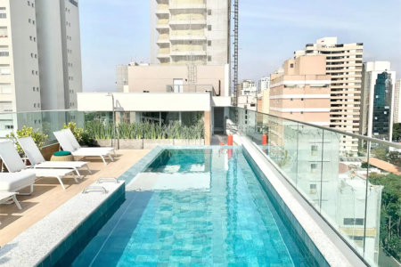 Apartamento à venda com 1 quarto em Indianópolis, São Paulo, SP