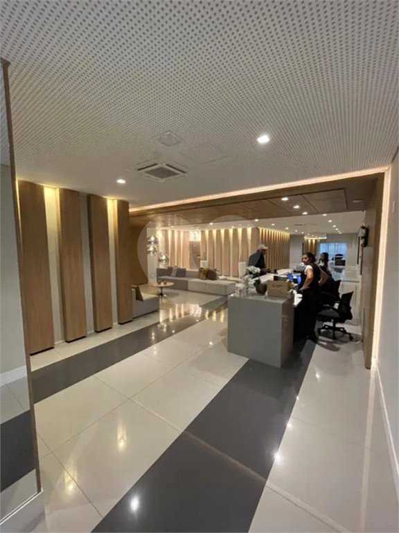 Apartamento studio para venda no Campo Belo de 47,36 m² - 1 vaga