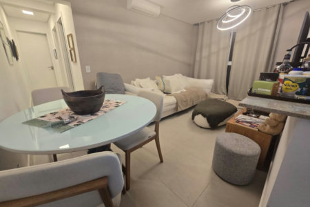Apartamento com 2 dormitórios à venda, 82 m² por R$ 1.180.000,00 - Aparecida - Santos/SP