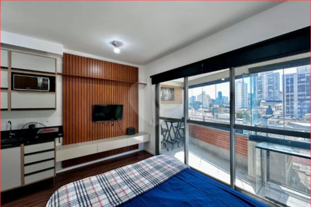 Apartamento para alugar com 1 quarto em Jardim das Acácias, São Paulo, SP