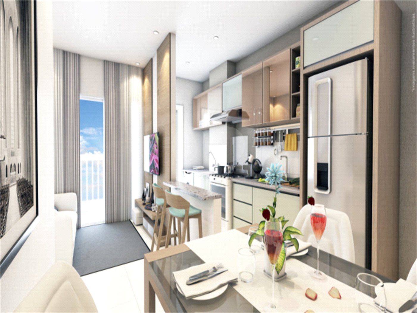 Apartamento à venda com 2 quartos em Vila Assis, Sorocaba, SP