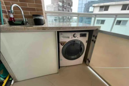 Apartamento com 1 dormitório à venda, 45 m² por R$ 780.000,00 - Gonzaga - Santos/SP