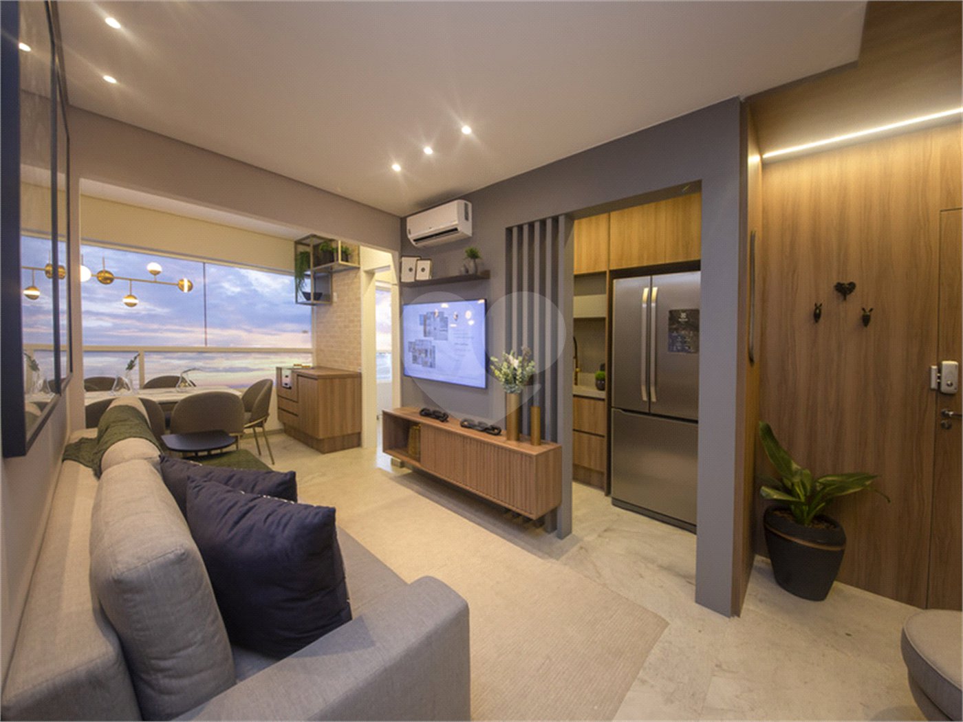 Apartamento à venda com 2 quartos, sendo 1 suíte,  em Vila Espírito Santo, Sorocaba, SP