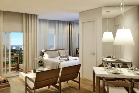 Apartamento à venda com 1 quarto em Jardim Monte Kemel, São Paulo, SP