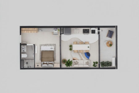 Studio com 1 dormitório à venda, 51 m² por R$ 616.750,00 - Astúrias - Guarujá/SP