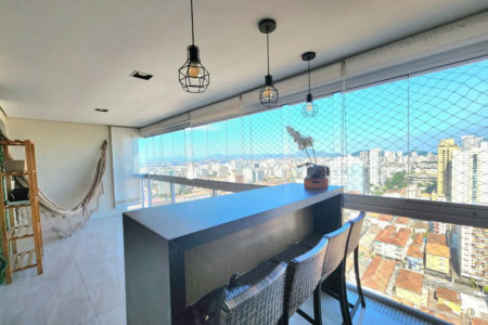 Apartamento com 3 dormitórios à venda, 155 m² por R$ 2.379.000,00 - Embaré - Santos/SP