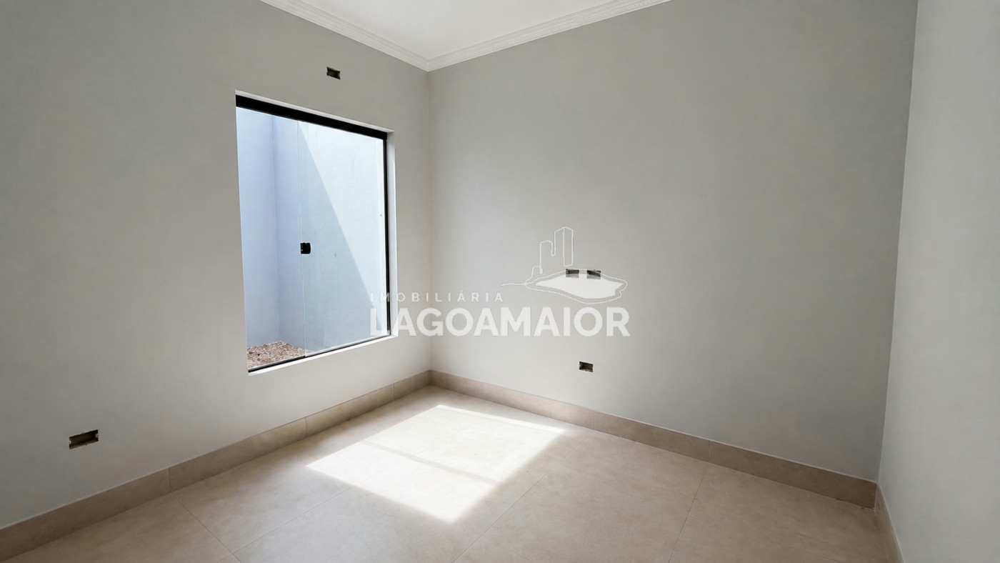 Casa à venda com 2 quartos, sendo 1 suíte, em Bela Vista da Lagoa, Três Lagoas, MS