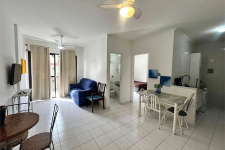Apartamento com 1 dormitório à venda, 52 m² por R$ 281.000,00 - Jardim Três Marias - Guarujá/SP