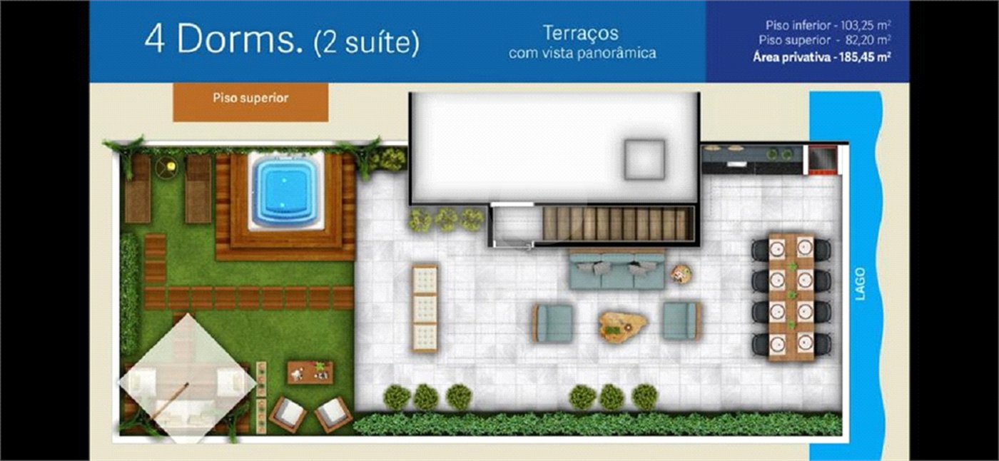 Duplex à venda com 4 quartos, sendo 2 suítes, em Nova Gardênia, Atibaia, SP