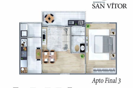Apartamento Residencial à venda, Centro, São Vicente - AP0552.