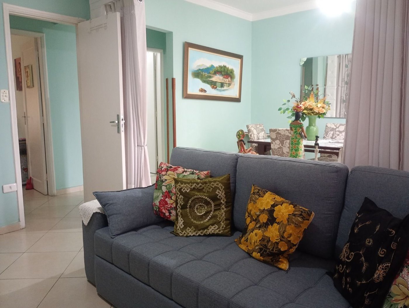 Apartamento com 2 dormitórios à venda, 65 m² por R$ 430.000,00 - Aparecida - Santos/SP