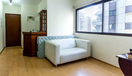 Apartamento à venda com 1 quarto em Indianópolis, São Paulo, SP