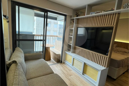 Apartamento à venda com 1 quarto em Brooklin Paulista, São Paulo, SP