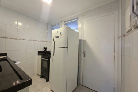 Apartamento com 1 dormitório à venda, 26 m² por R$ 340.000,00 - Aparecida - Santos/SP