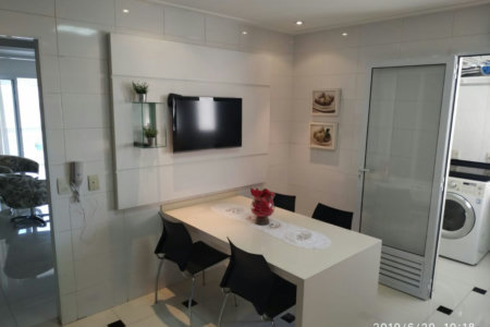 Apartamento com 3 dormitórios à venda, 155 m², vista para o mar - Embaré - Santos/SP