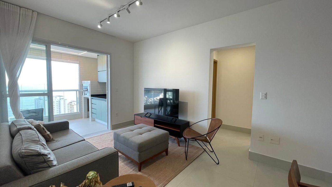 Apartamento com 2 dormitórios à venda, 100 m² por R$ 2.300.000,00 - Aparecida - Santos/SP