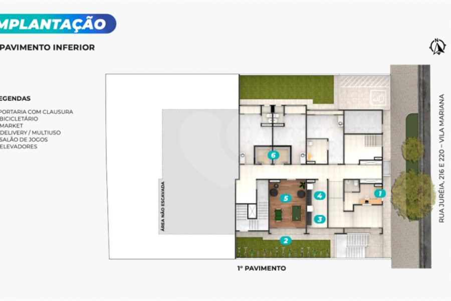 Apartamento à venda com 1 quarto em Vila Mariana, São Paulo, SP