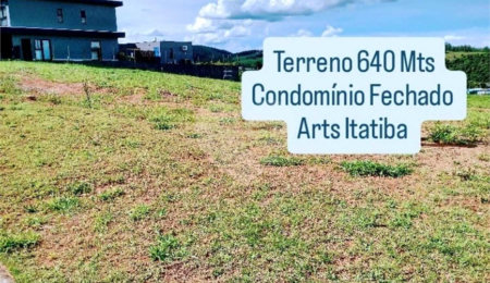 Terreno à venda no condomínio Vale das Aguas, Itatiba - SP