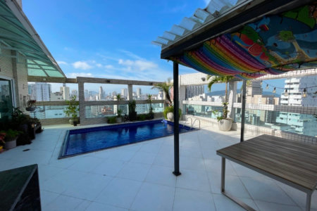 Cobertura com 3 dormitórios à venda, 320 m² por R$ 3.100.000,00 - Gonzaga - Santos/SP