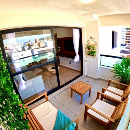 Apartamento com 2 dormitórios à venda, 78 m² por R$ 420.000,00 - Vila Júlia - Guarujá/SP