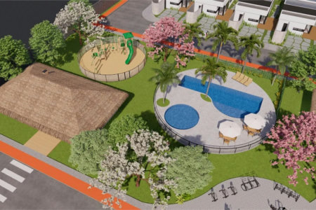 Casa à venda com 3 quartos, sendo 1 suíte, no condomínio Monte Carlo, Balsas - MA