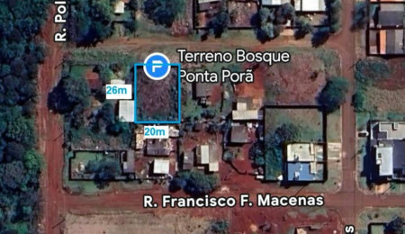 Terreno à venda em Bosque de Ponta Porã, Ponta Porã, MS