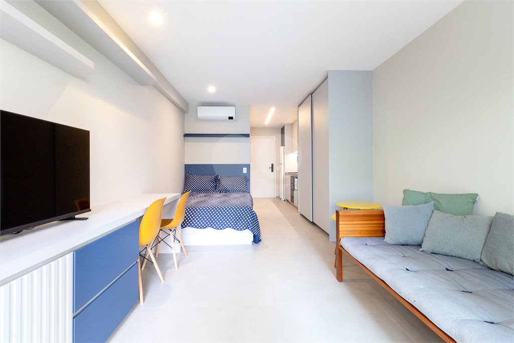 Apartamento à venda com 1 quarto em Higienópolis, São Paulo, SP