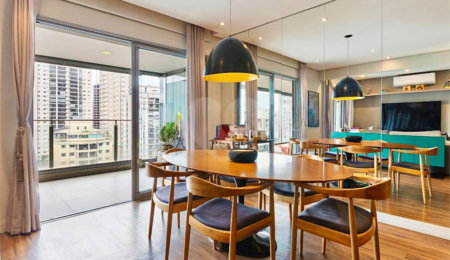 Apartamento à venda ou para alugar com 2 suítes em Vila Nova Conceição, São Paulo, SP