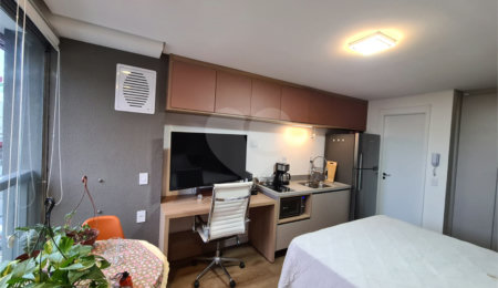 Apartamento à venda com 1 quarto em Mirandópolis, São Paulo, SP