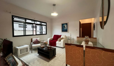 Apartamento com 2 dormitórios à venda, 84 m² por R$ 560.000,00 - Campo Grande - Santos/SP