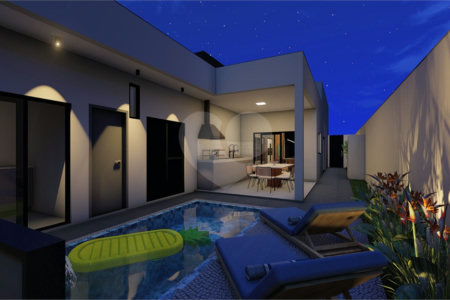 Casa à venda com 3 suítes no condomínio Village Damha III, Araraquara - SP