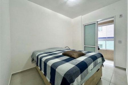 Apartamento Residencial à venda, Vila Guilhermina, Praia Grande - AP1374.