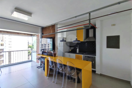 Apartamento à venda com 1 quarto em Indianópolis, São Paulo, SP