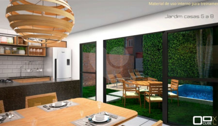Casa à venda com 3 suítes no condomínio Cube Jardim Guedala, São Paulo - SP